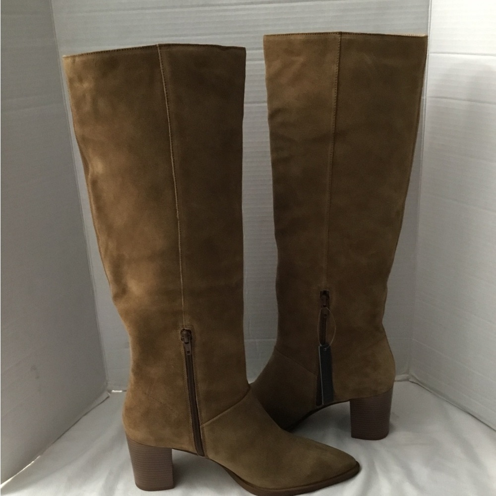 House of Harlow 1960 Tan Heeled Boots